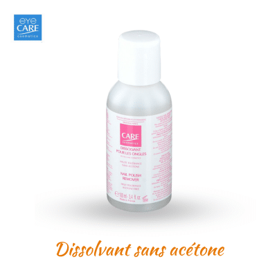 Dissolvant eye care dissolvant
