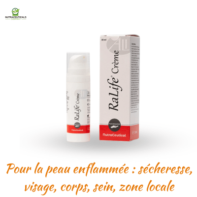 Pour la peau enflammée : sécheresse, visage, corps, sein, zone locale tritement_inflammatoire