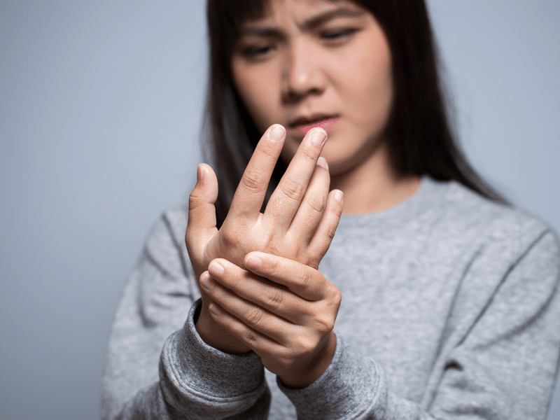 Douleur sensibilité Sensibilité_main